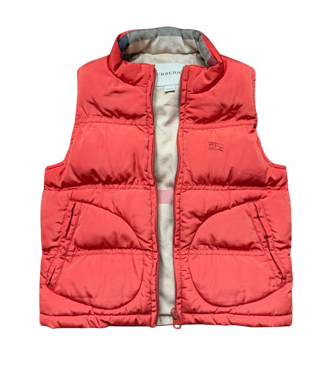 BURBERRY Коралловый жакет / жилет, фото 1