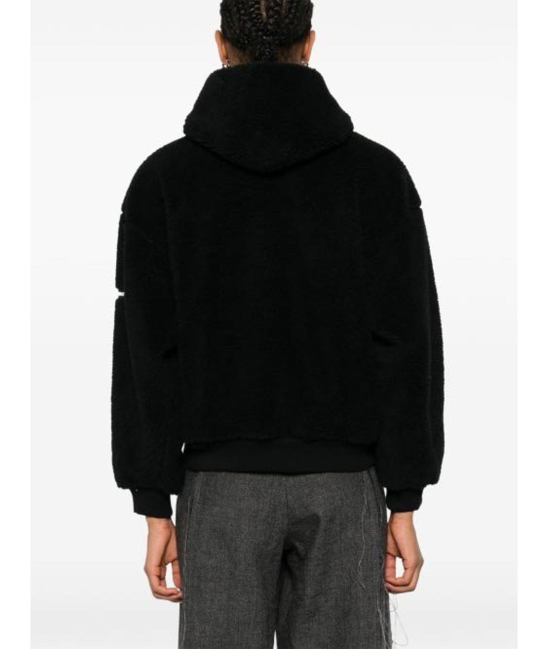 BALENCIAGA Черная хлопковая куртка, фото 7