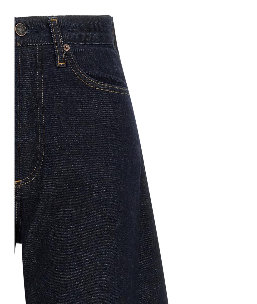 AGOLDE Синие хлопковые прямые джинсы, фото 3