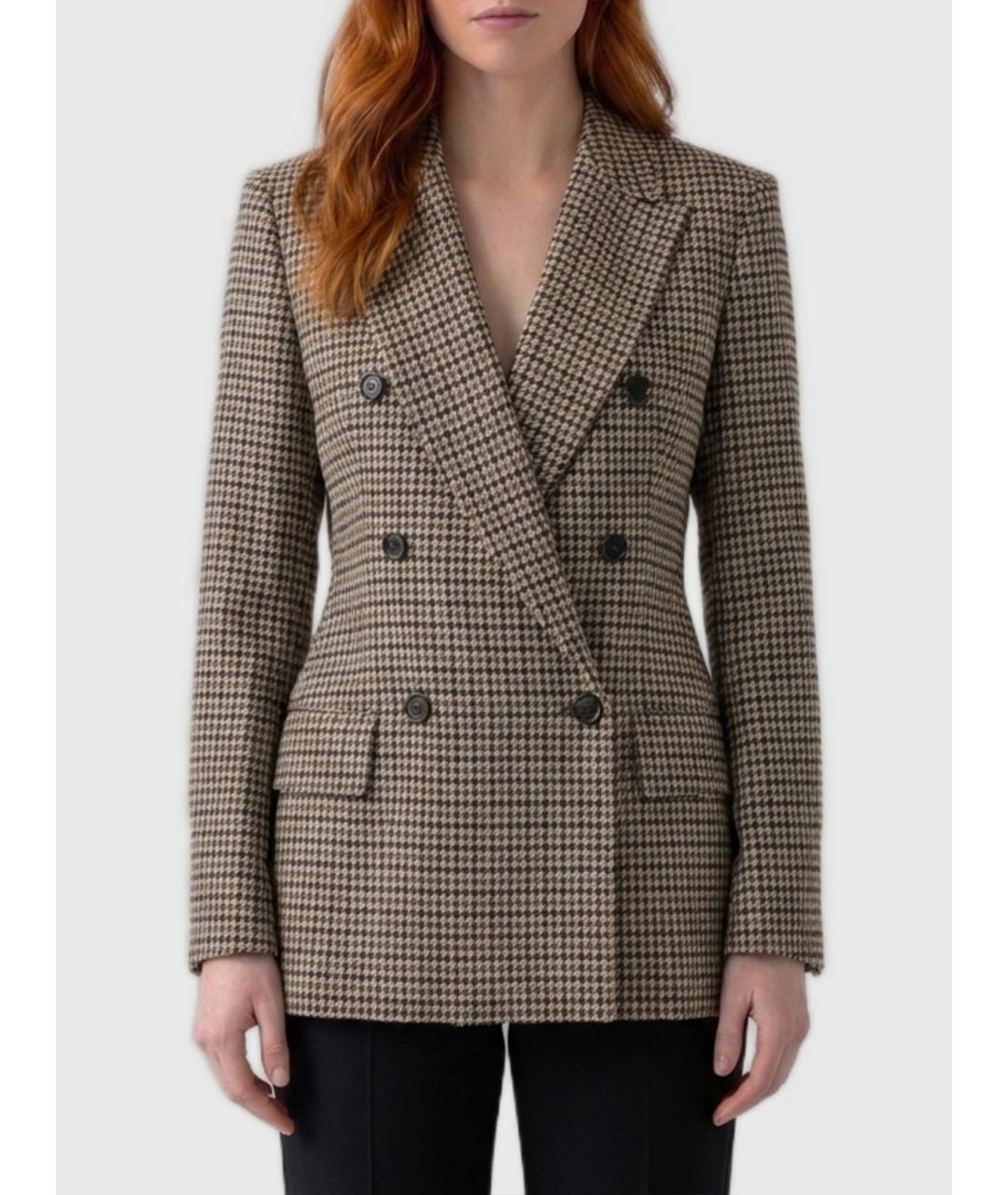 MAX MARA Мульти вискозный жакет/пиджак, фото 1