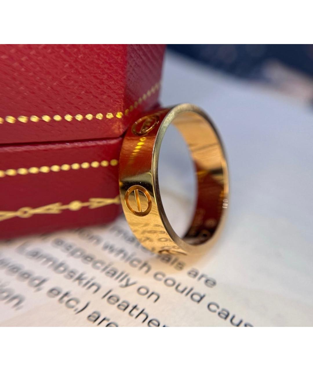 CARTIER Золотое кольцо из желтого золота, фото 2