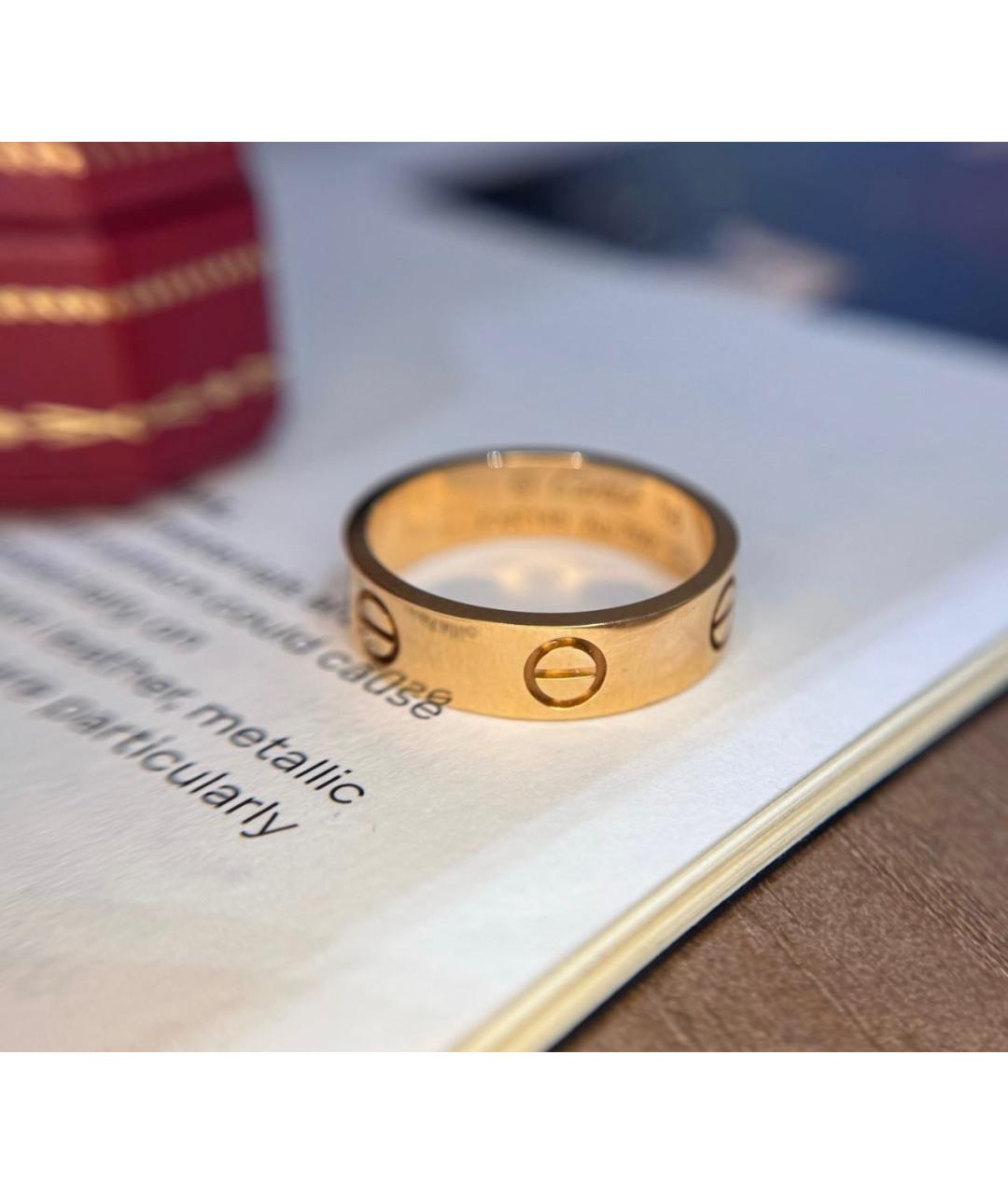 CARTIER Золотое кольцо из желтого золота, фото 3