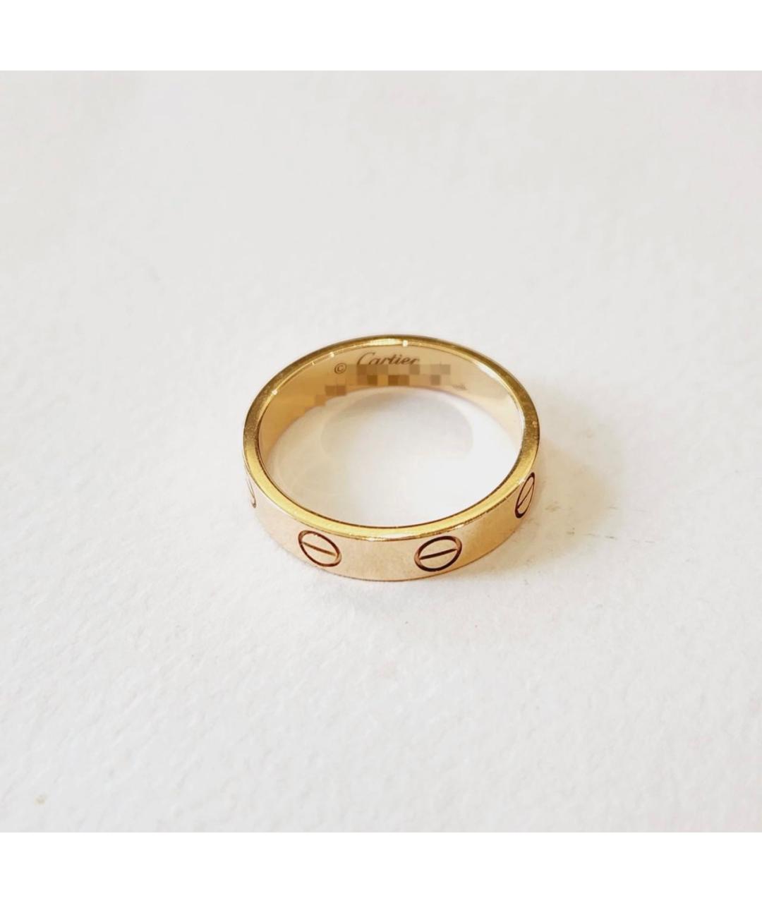 CARTIER Золотое кольцо из розового золота, фото 4