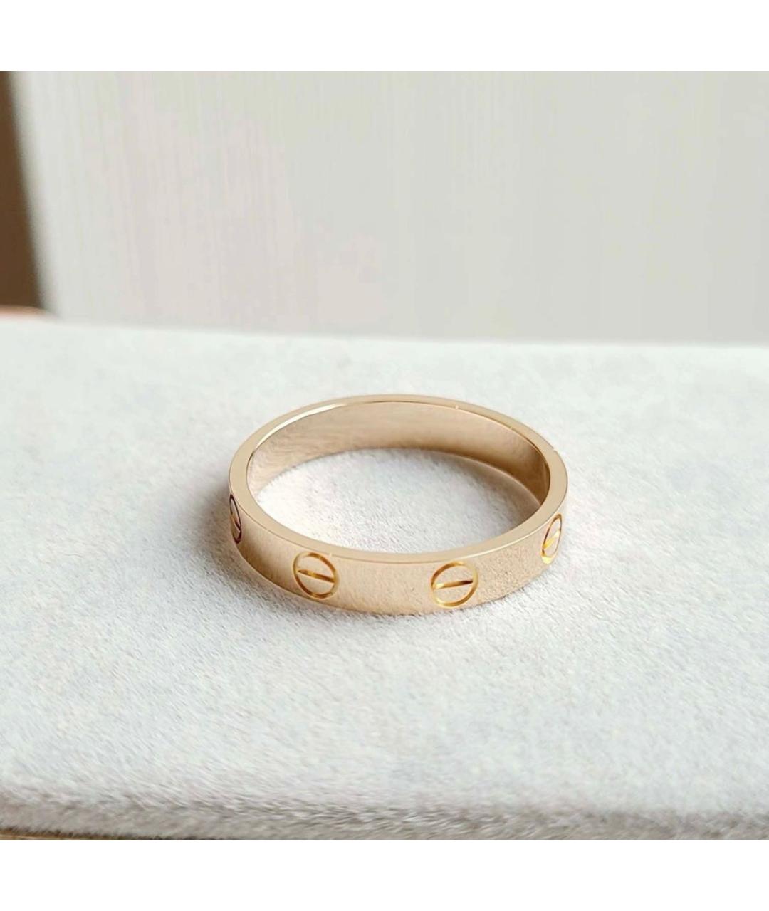 CARTIER Золотое кольцо из розового золота, фото 2