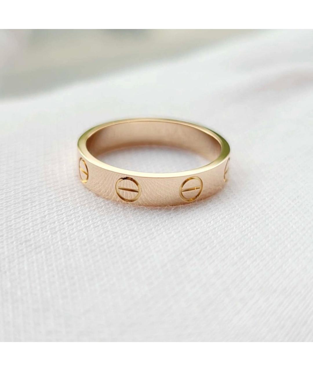 CARTIER Золотое кольцо из розового золота, фото 5