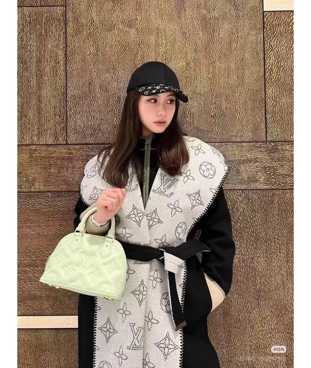 LOUIS VUITTON Зеленая кожаная сумка тоут, фото 6
