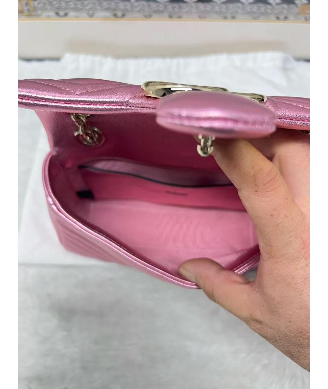 GUCCI Розовая сумка через плечо, фото 5