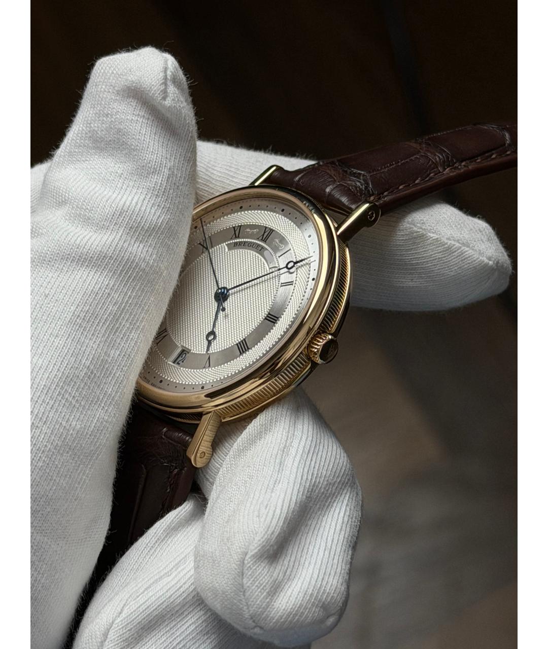 Breguet Серебряные часы из желтого золота, фото 4