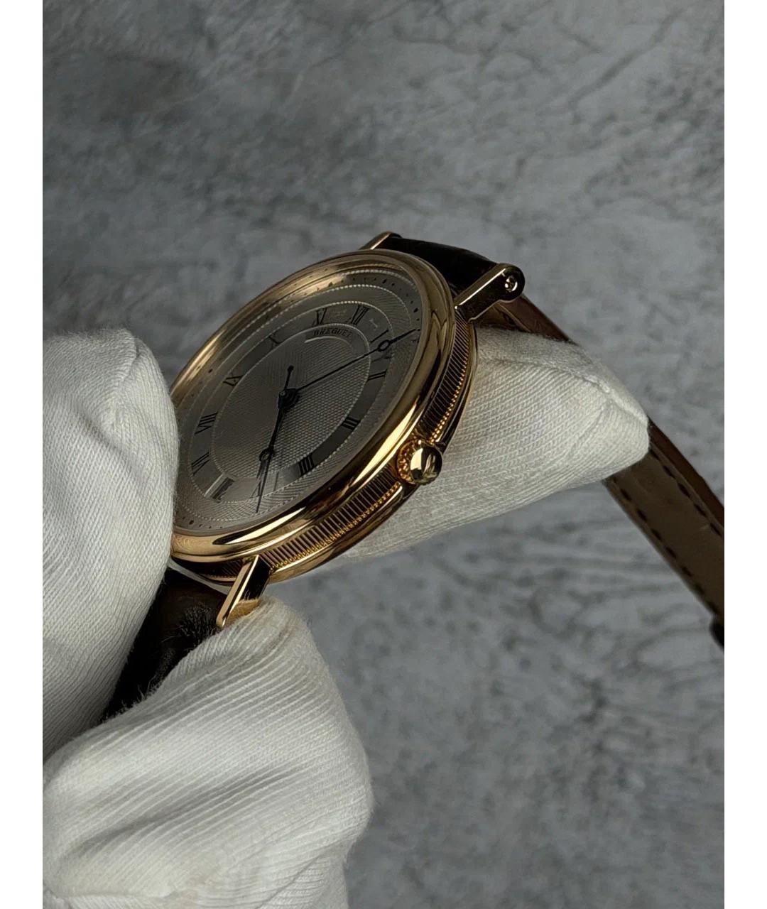 Breguet Белые часы из желтого золота, фото 3