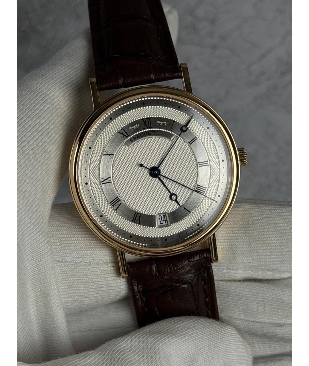 Breguet Белые часы из желтого золота, фото 2