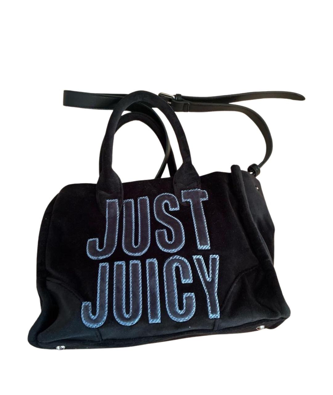 JUICY COUTURE Черная сумка с короткими ручками, фото 1