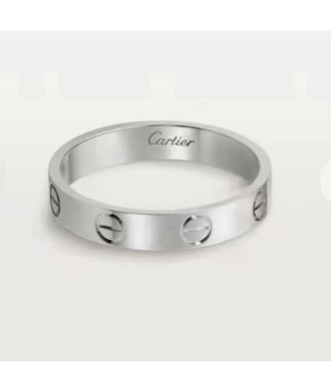 CARTIER Серебряное кольцо из белого золота, фото 8
