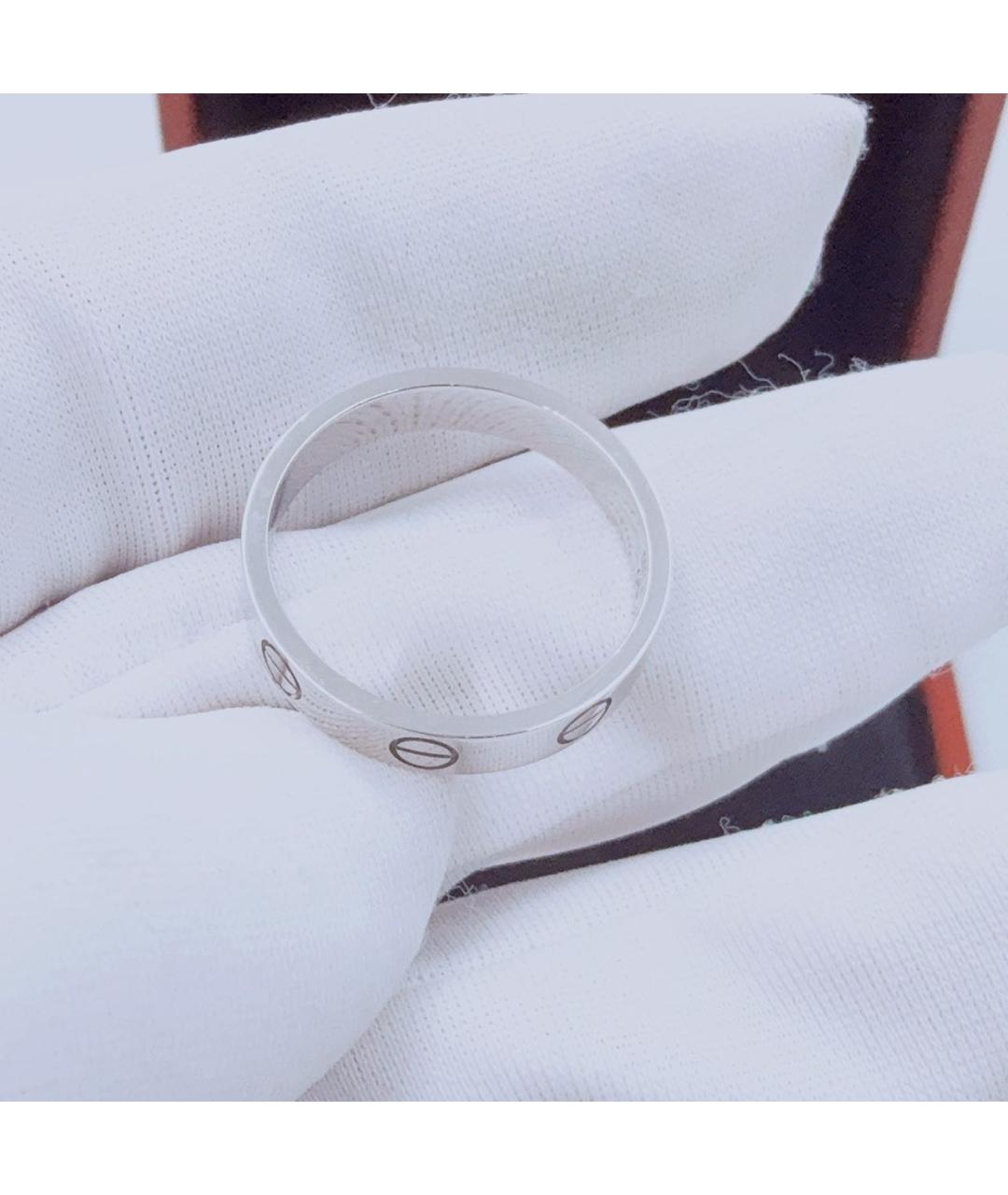 CARTIER Серебряное кольцо из белого золота, фото 7