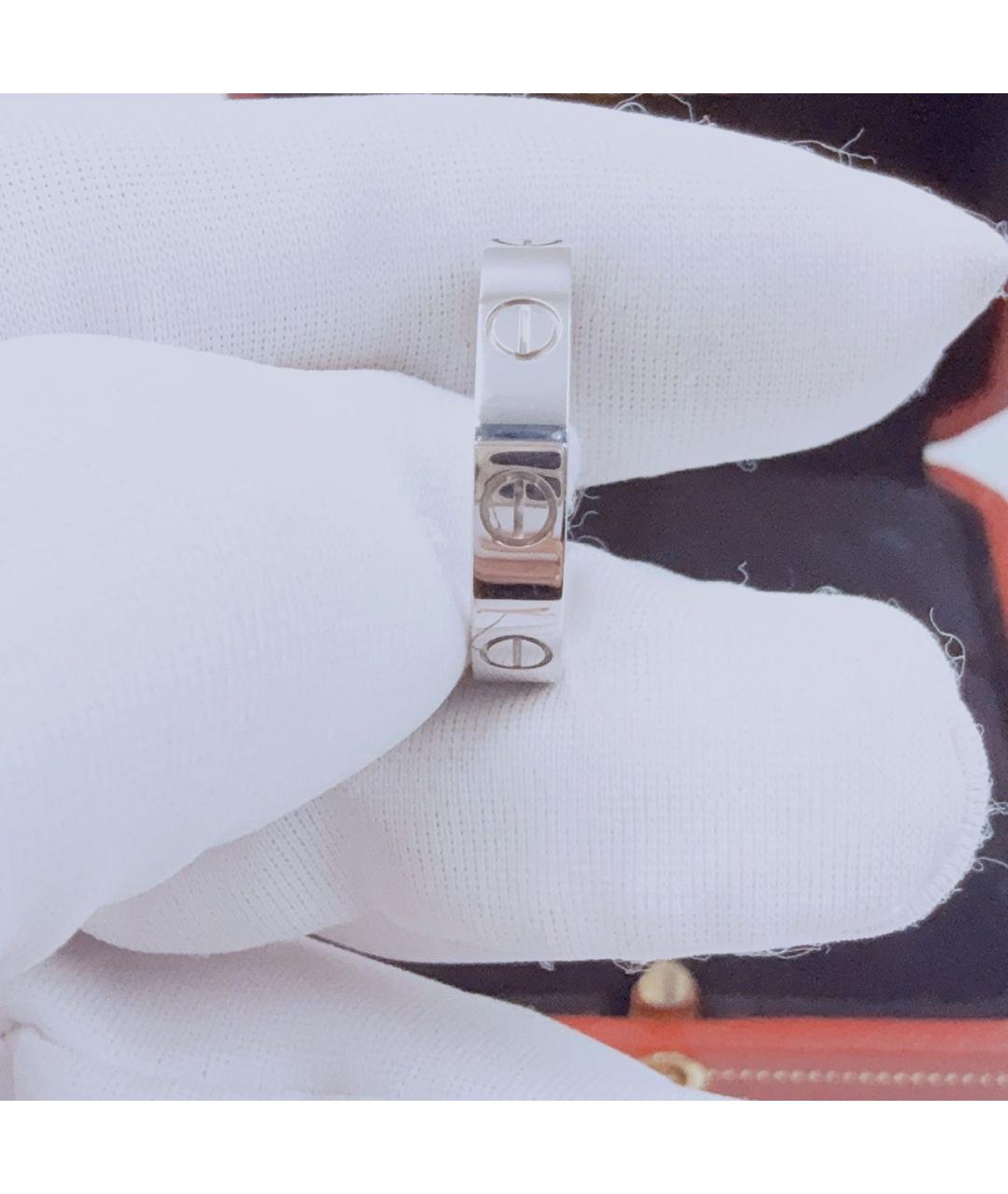 CARTIER Серебряное кольцо из белого золота, фото 3