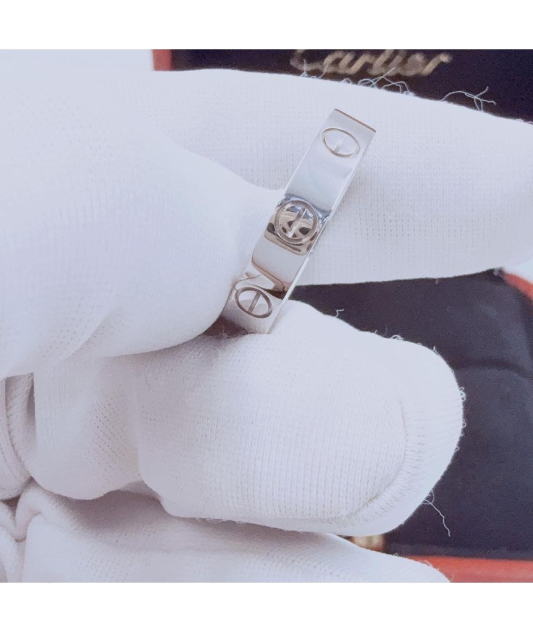 CARTIER Серебряное кольцо из белого золота, фото 5