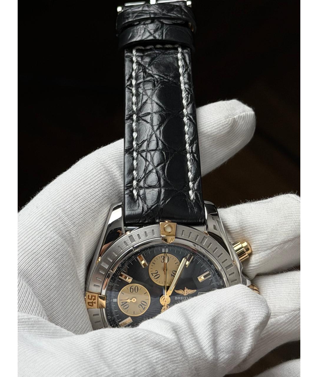 BREITLING Черные часы, фото 8