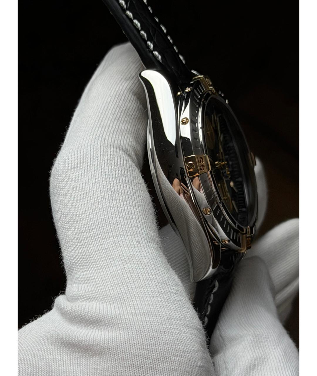 BREITLING Черные часы, фото 6