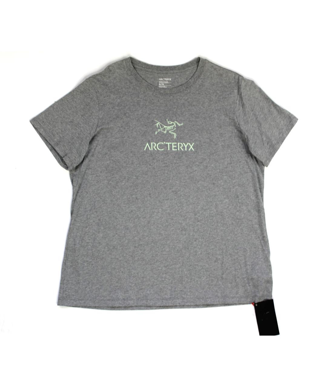 ARCTERYX Серая хлопковая футболка, фото 2