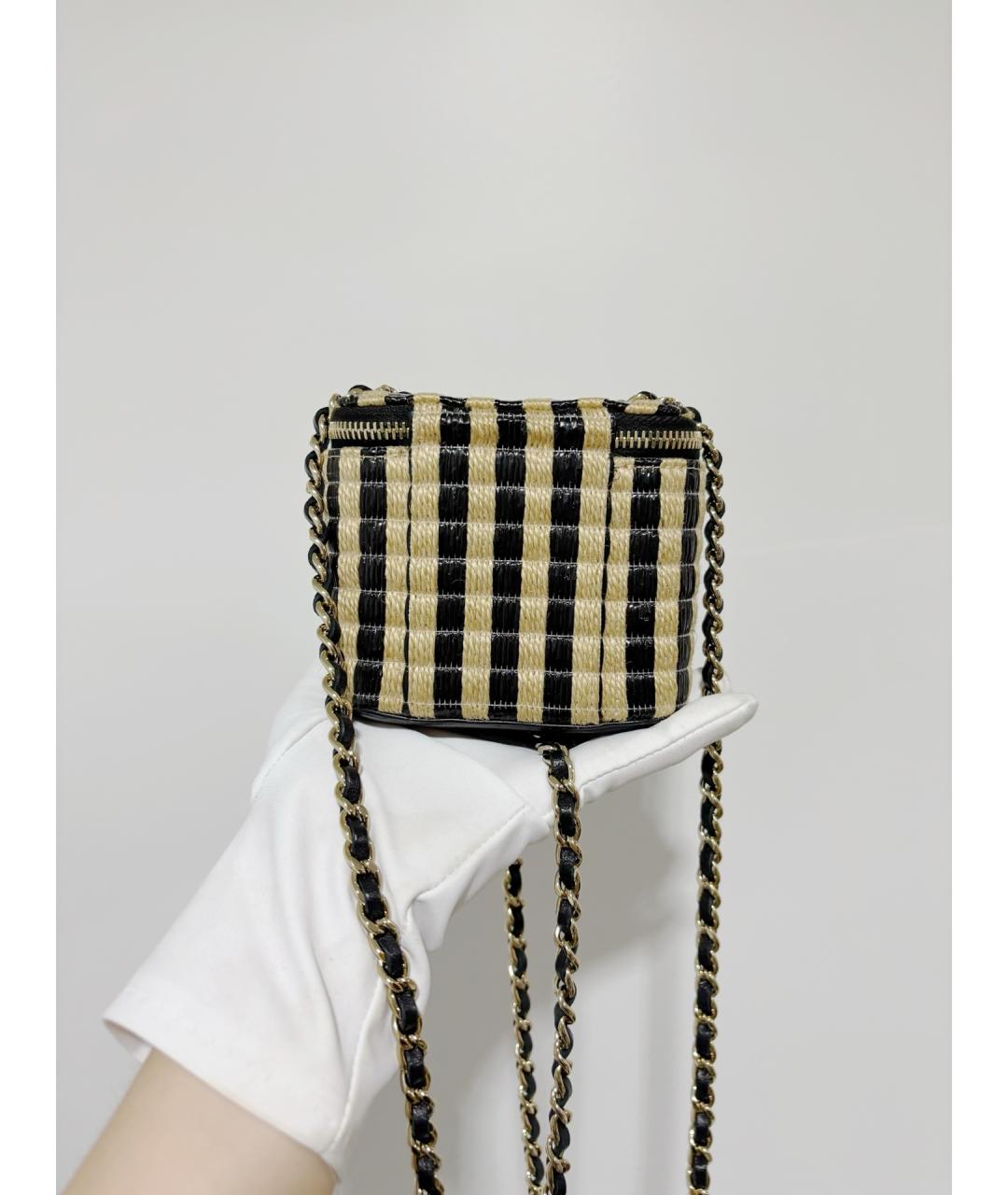 CHANEL Черная сумка через плечо, фото 5