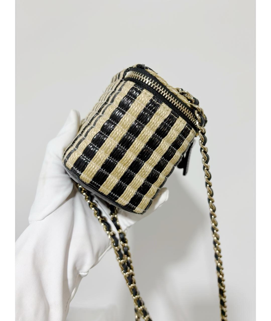 CHANEL Черная сумка через плечо, фото 4
