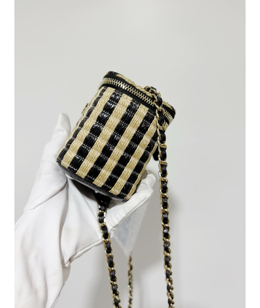 CHANEL Черная сумка через плечо, фото 3