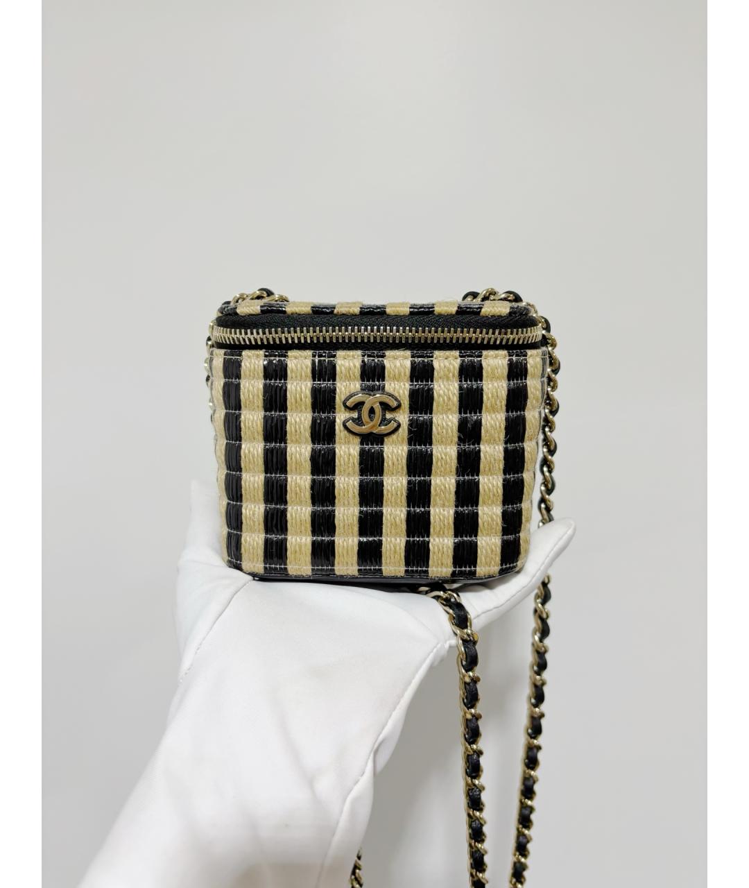 CHANEL Черная сумка через плечо, фото 2
