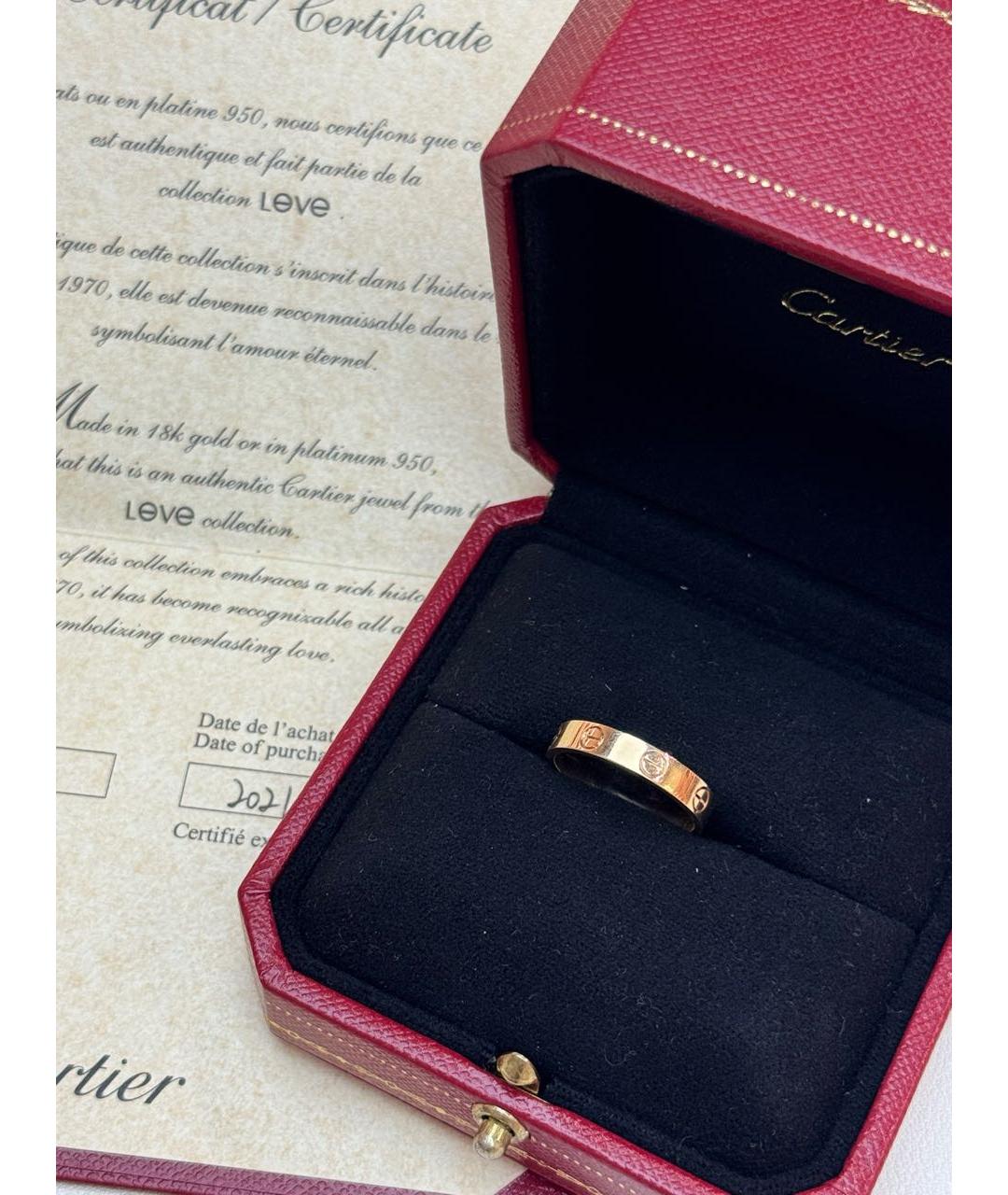 CARTIER Золотое кольцо из розового золота, фото 2