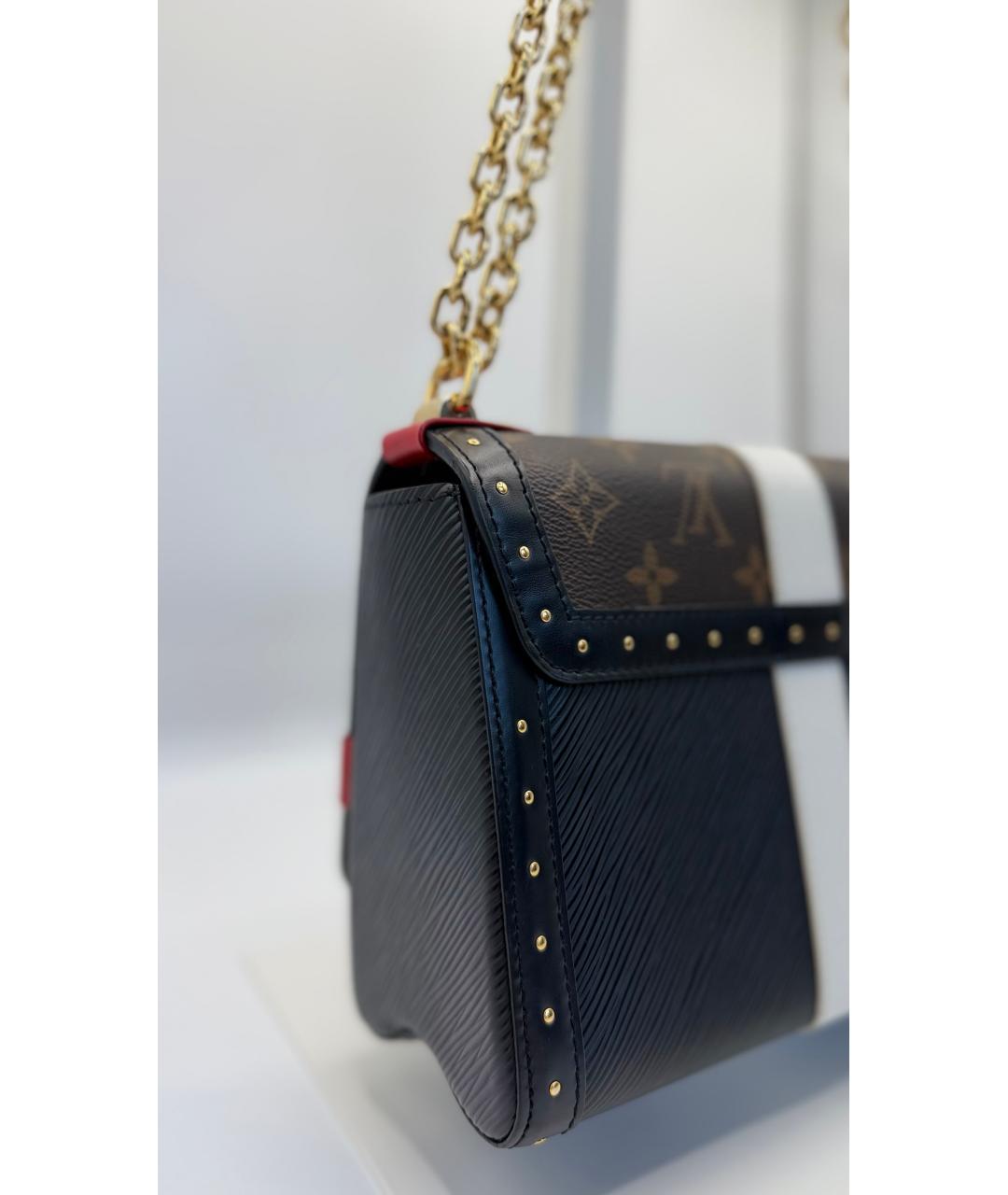 LOUIS VUITTON Коричневая канва сумка через плечо, фото 6