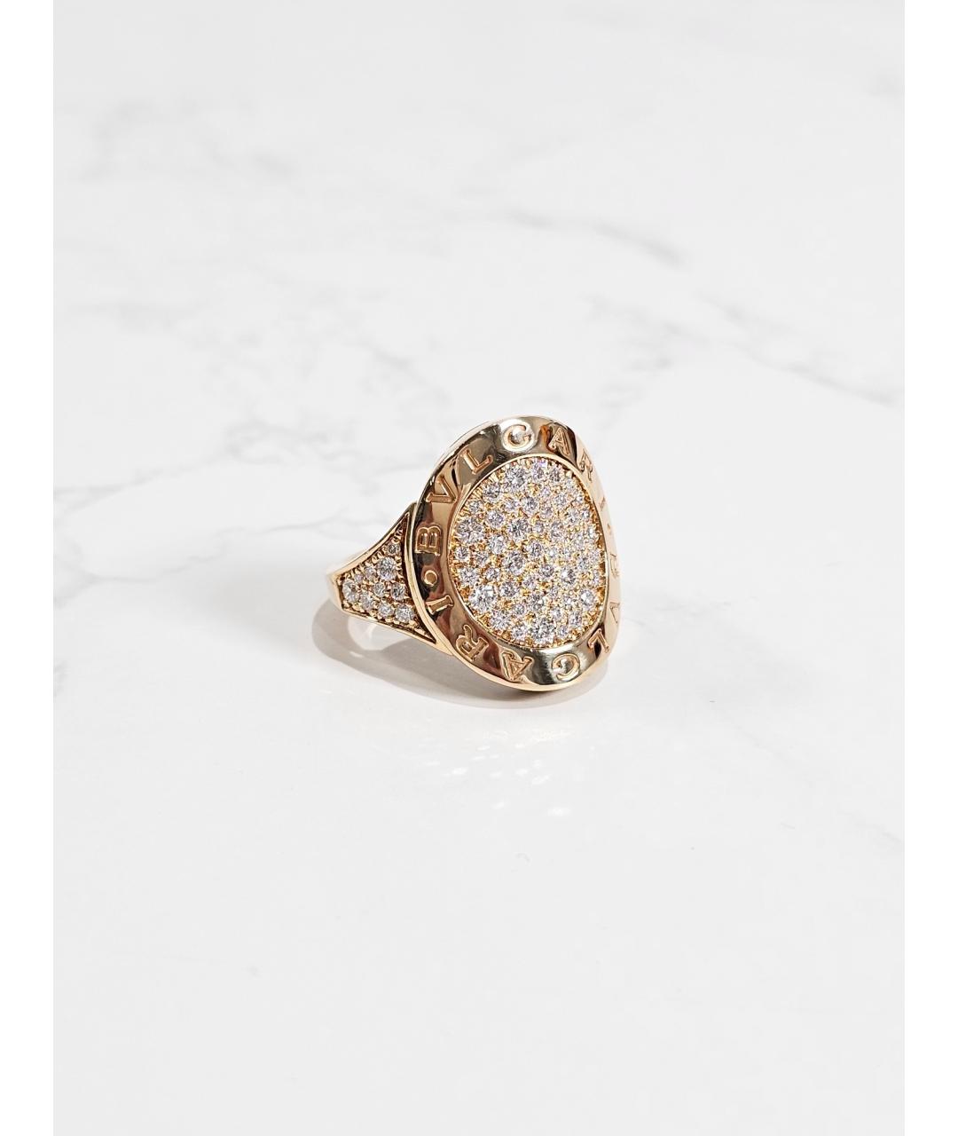 BVLGARI Золотое кольцо из розового золота, фото 2