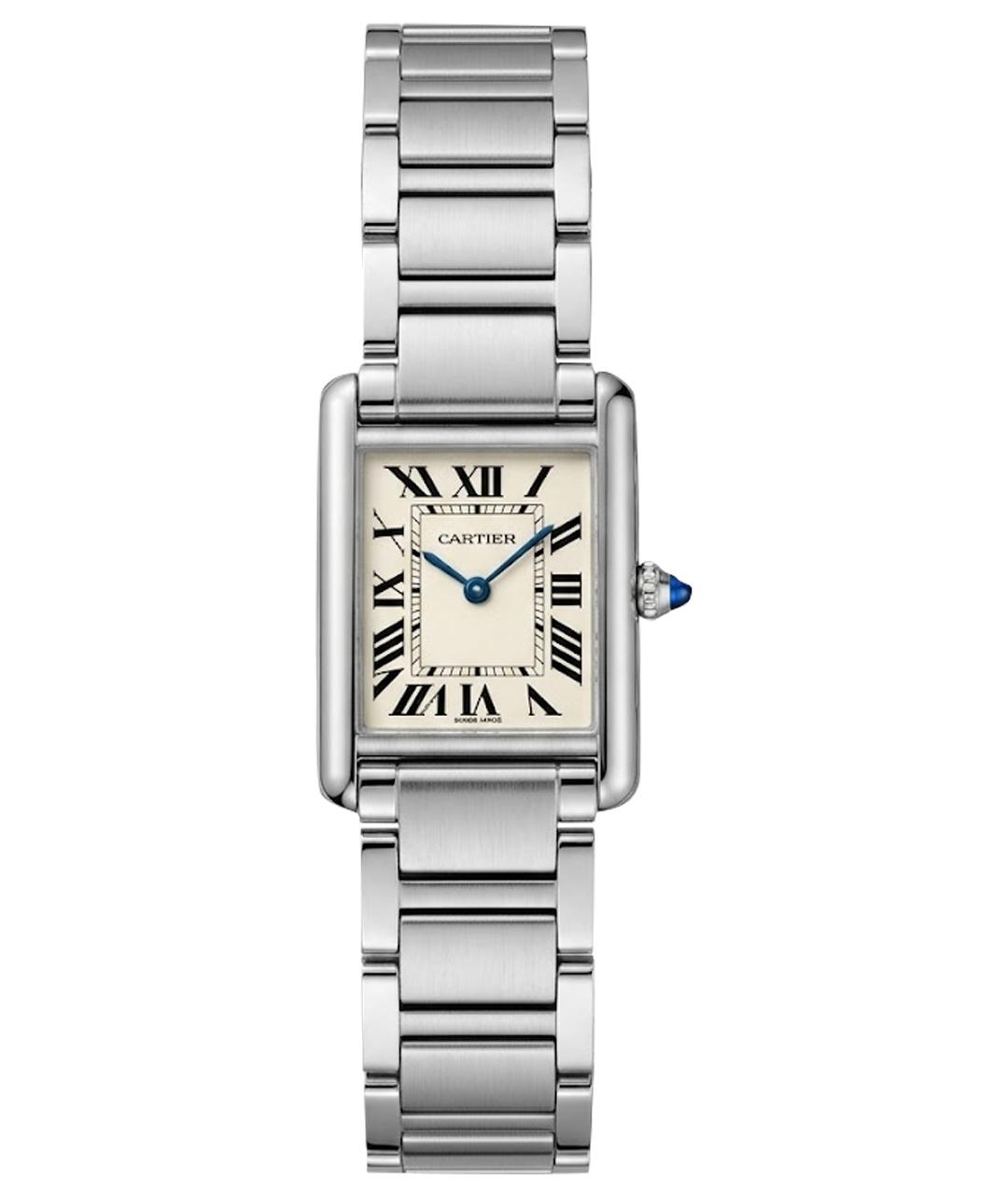 CARTIER Серебряные металлические часы, фото 1