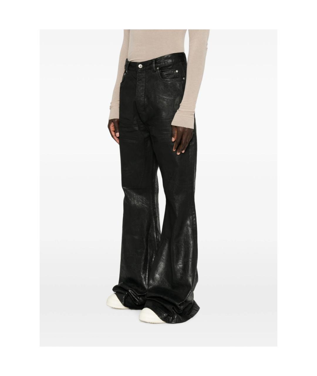 RICK OWENS DRKSHDW Черные хлопковые джинсы, фото 5