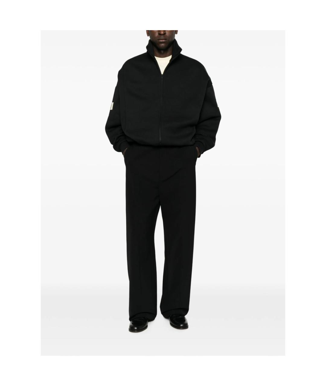 FEAR OF GOD ESSENTIALS Черная хлопковая спортивная куртка, фото 5