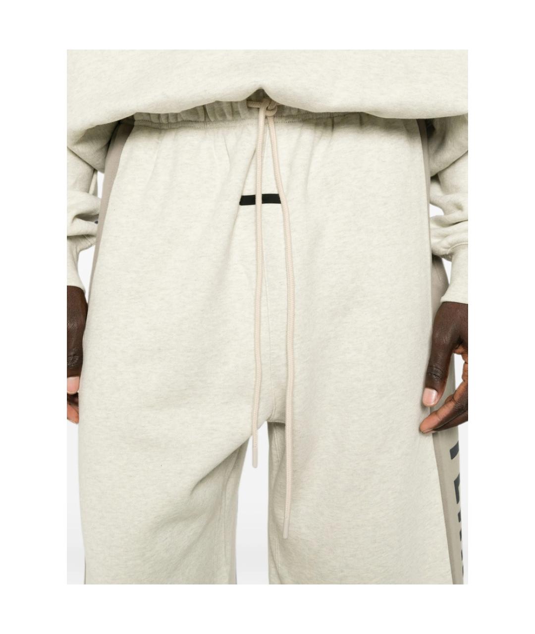 FEAR OF GOD ESSENTIALS Белые полиэстеровые повседневные брюки, фото 4