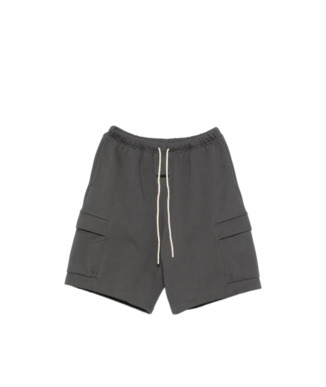 FEAR OF GOD ESSENTIALS Серые полиэстеровые шорты, фото 1