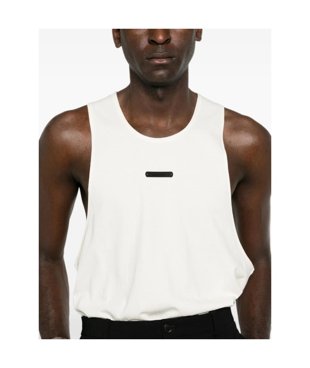 FEAR OF GOD ESSENTIALS Белая хлопковая майка, фото 4
