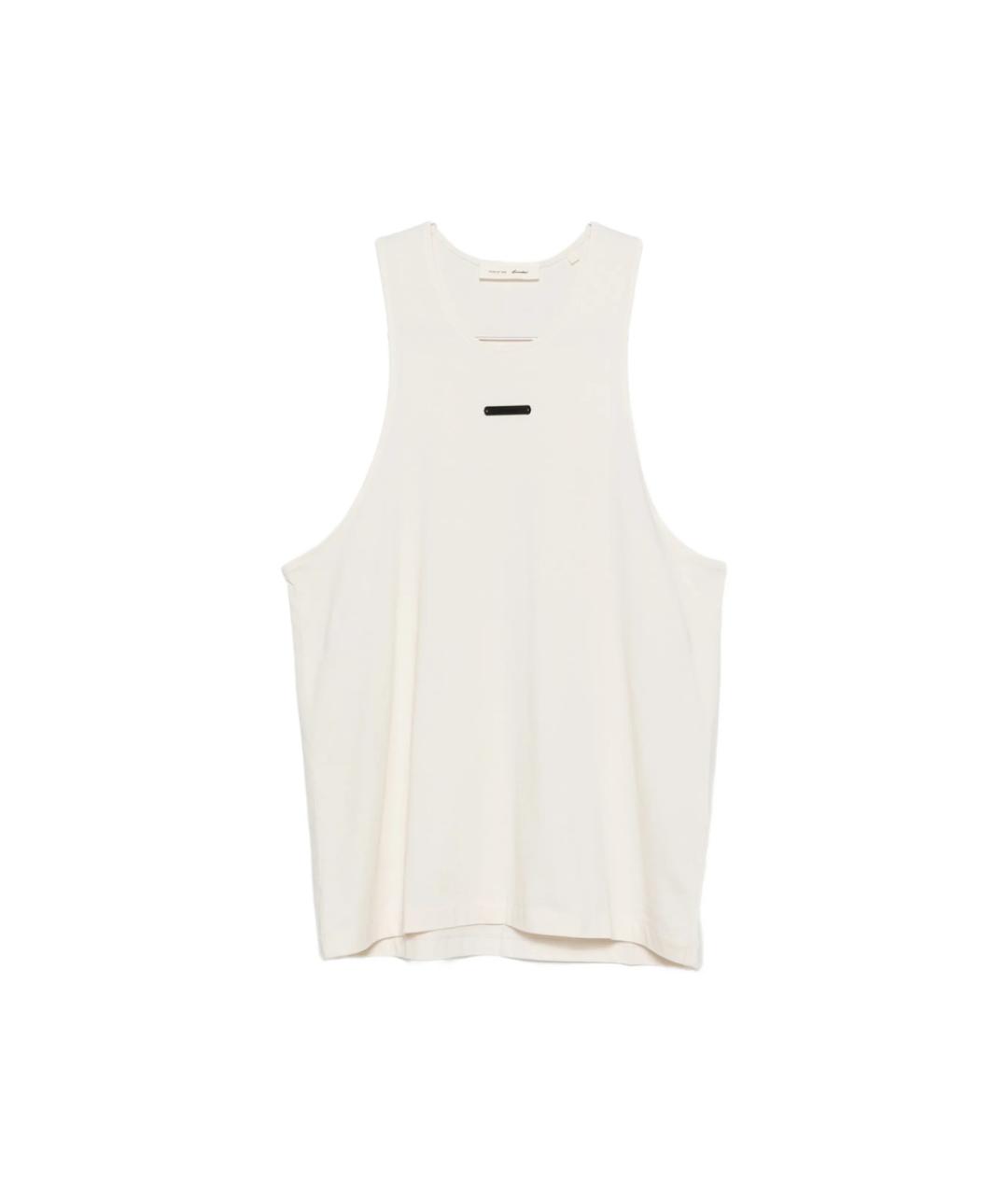 FEAR OF GOD ESSENTIALS Белая хлопковая майка, фото 1