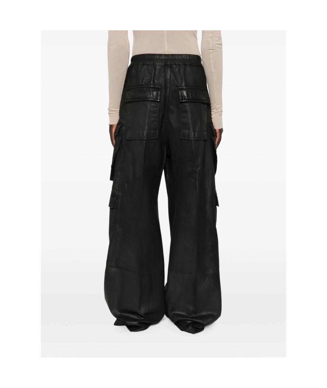 RICK OWENS DRKSHDW Черные хлопковые джинсы, фото 4