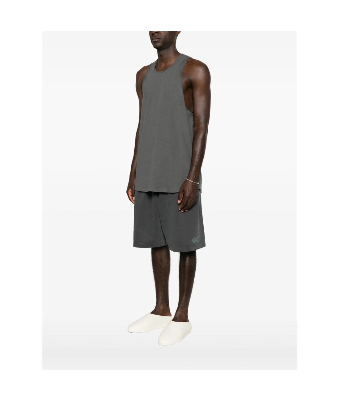 FEAR OF GOD ESSENTIALS Серая хлопковая майка, фото 5