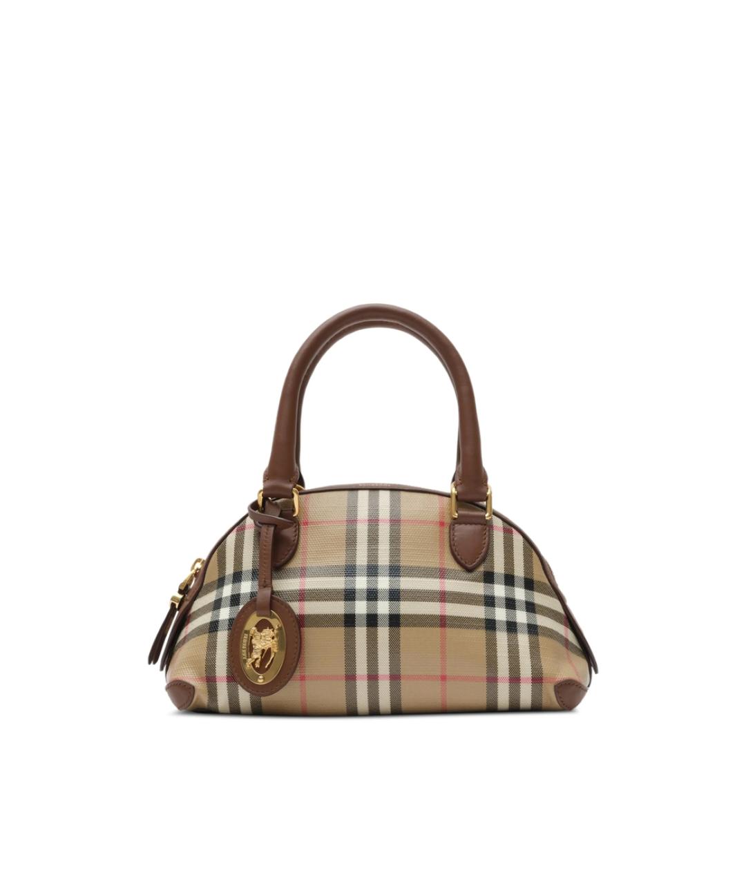 BURBERRY Бежевая канва сумка тоут, фото 2