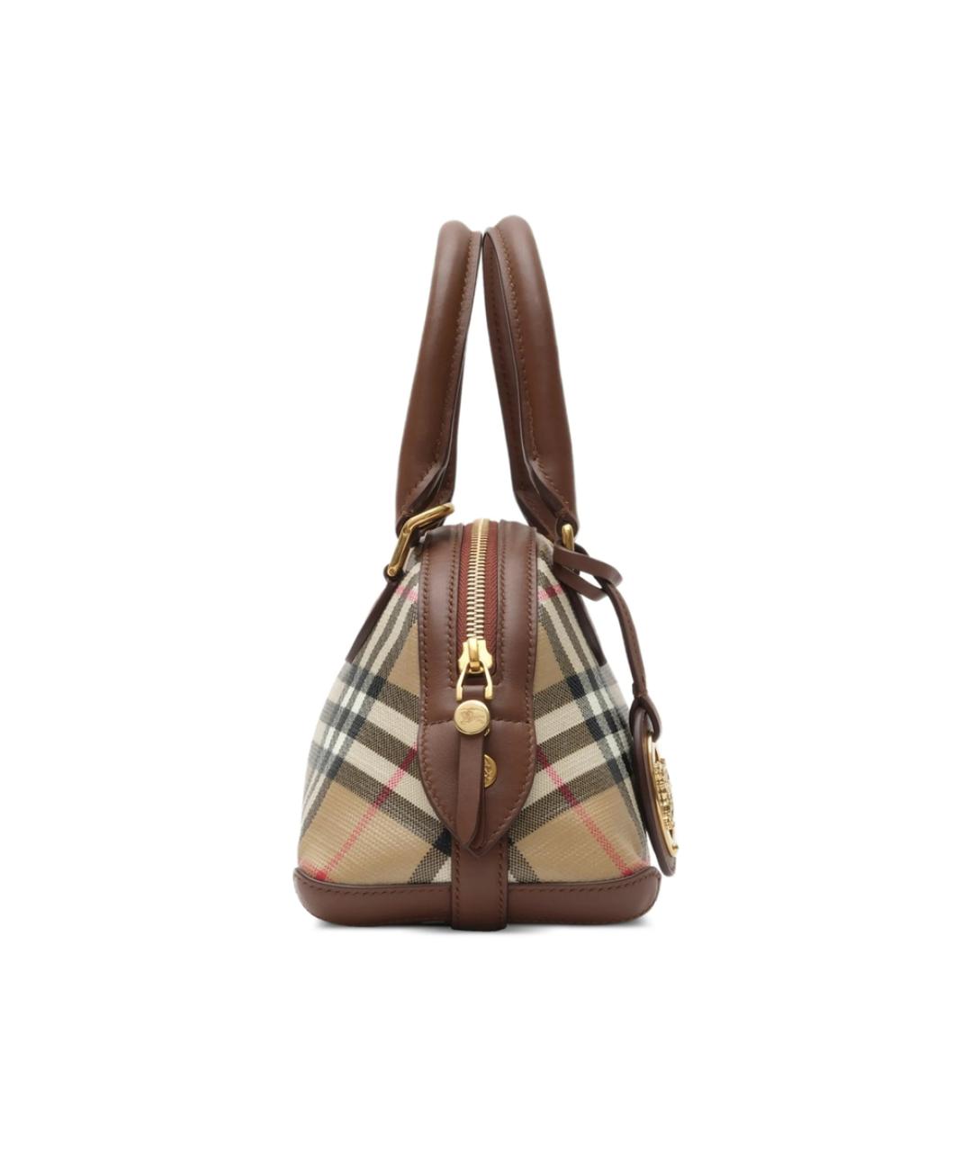 BURBERRY Бежевая канва сумка тоут, фото 3