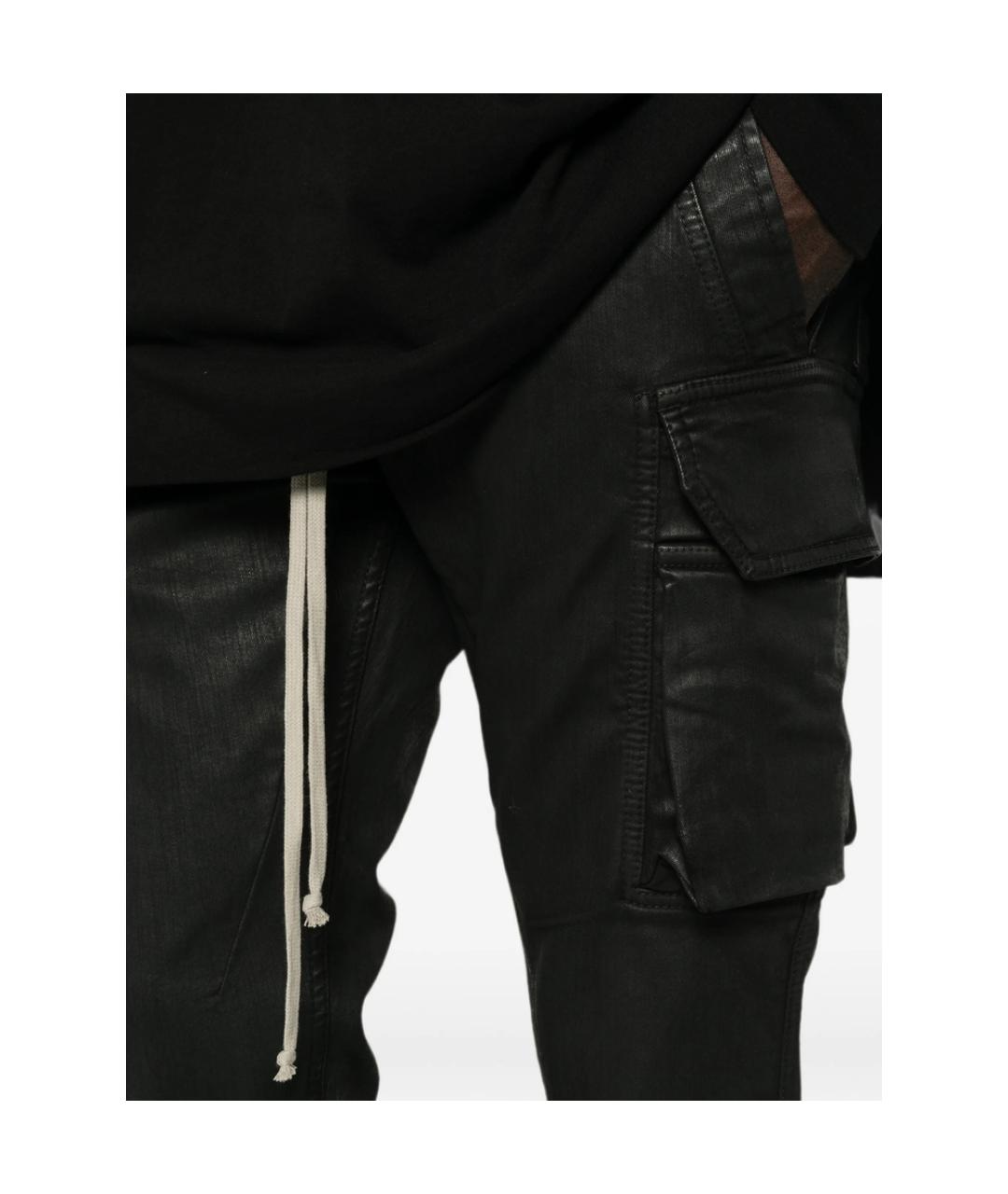 RICK OWENS DRKSHDW Черные джинсы скинни, фото 4