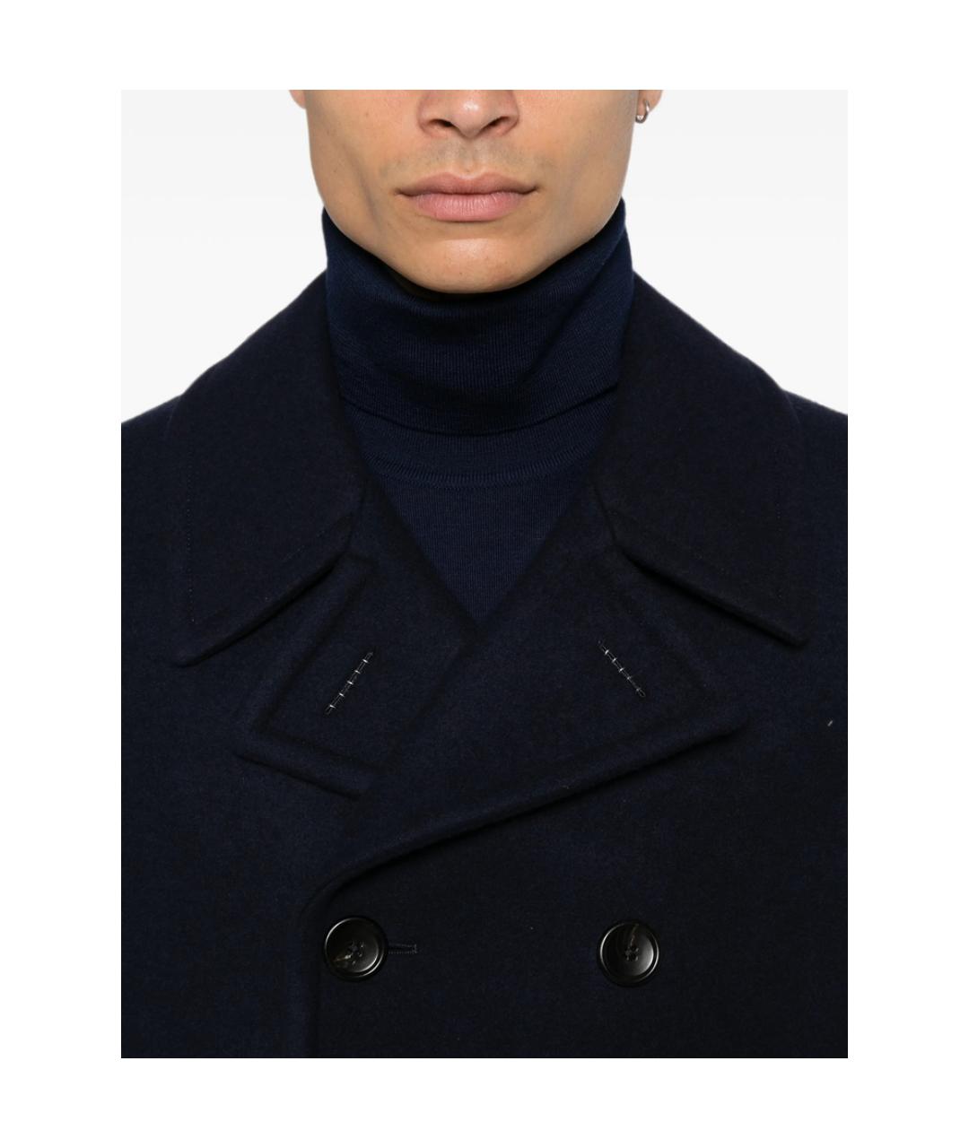 TOM FORD Темно-синее пальто, фото 5