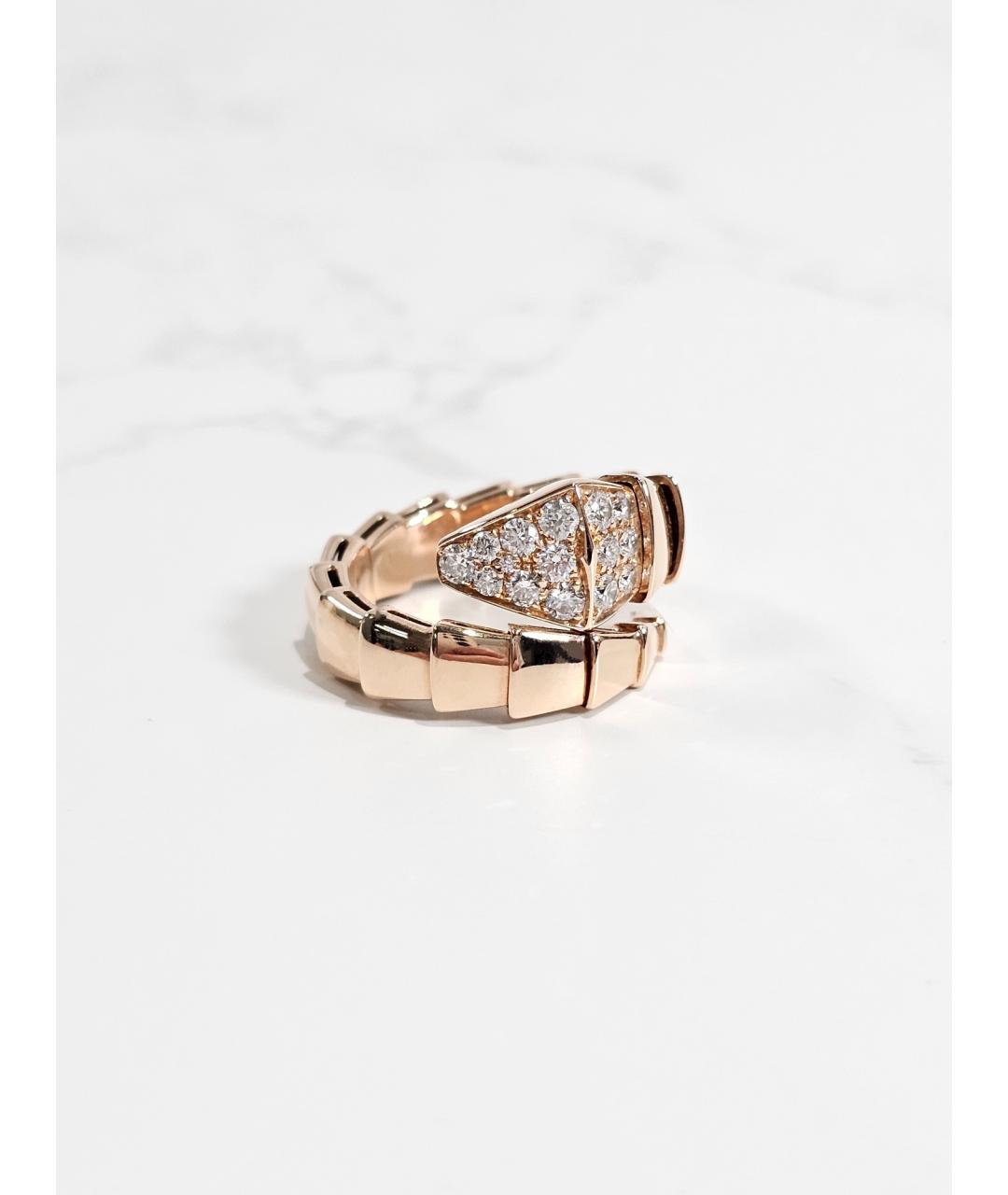 BVLGARI Золотое кольцо из розового золота, фото 3