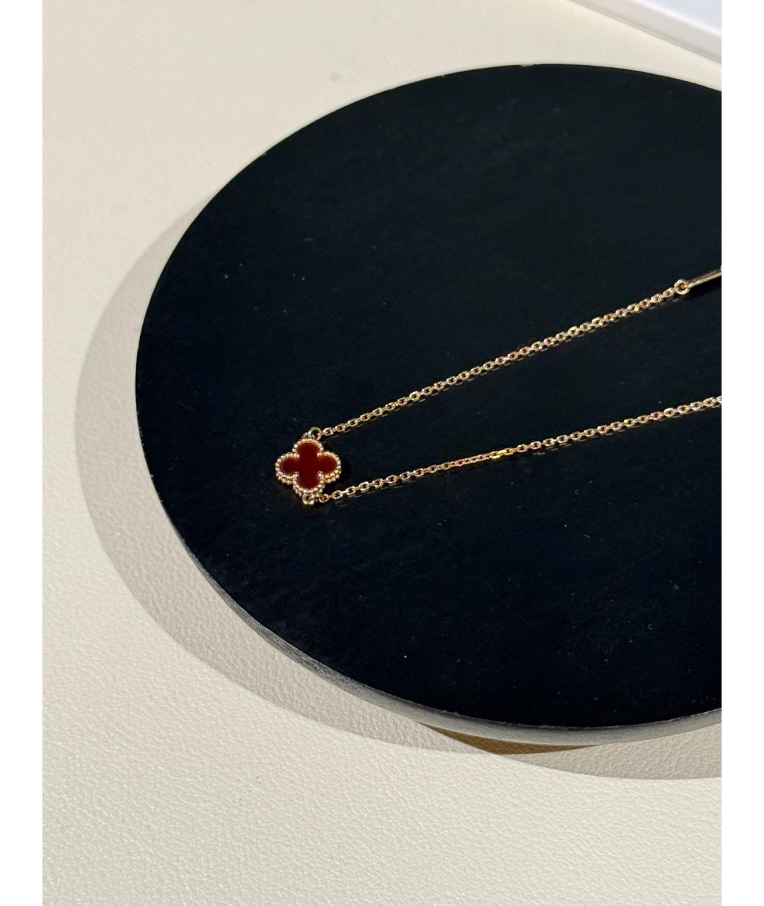 VAN CLEEF & ARPELS Красный браслет из розового золота, фото 4