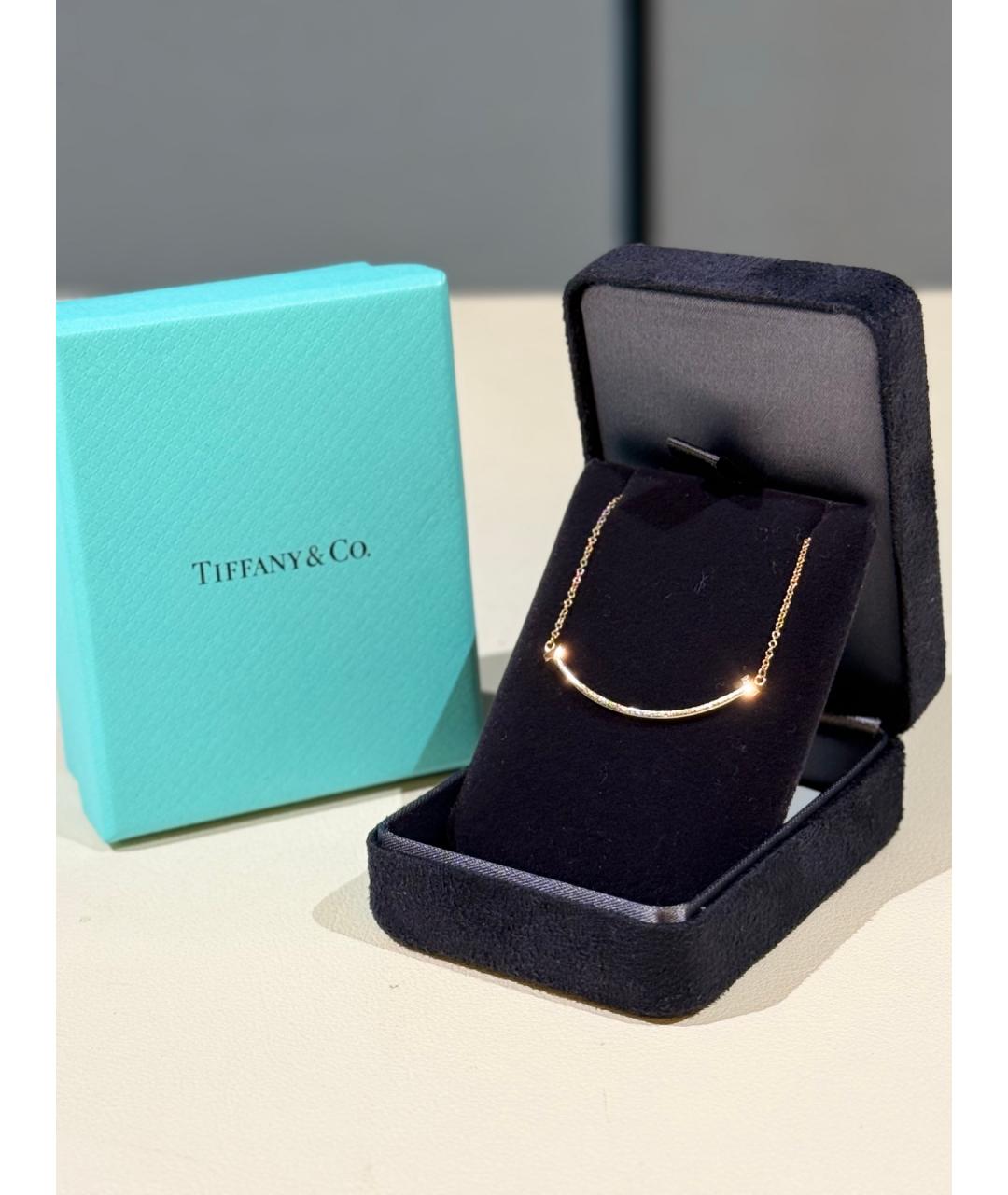 TIFFANY&CO Золотая подвеска из розового золота, фото 2