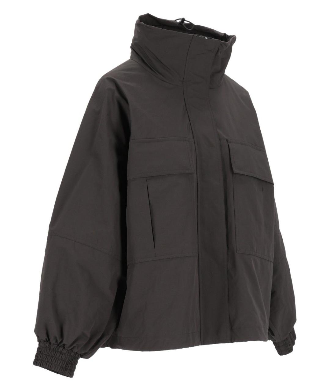 WEEKEND MAX MARA Черная полиэстеровая куртка, фото 3