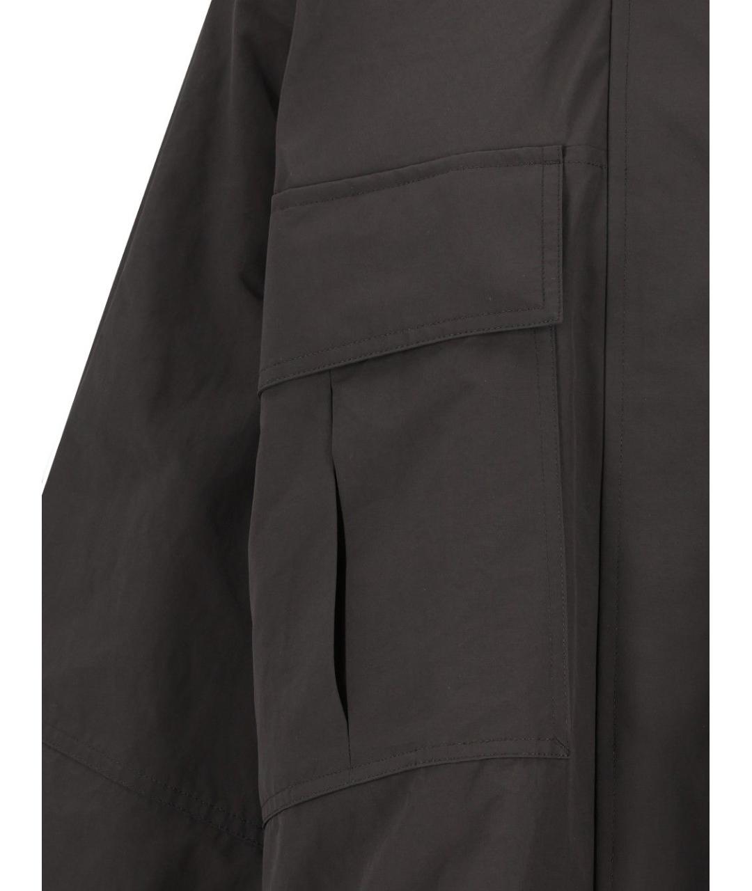 WEEKEND MAX MARA Черная полиэстеровая куртка, фото 5