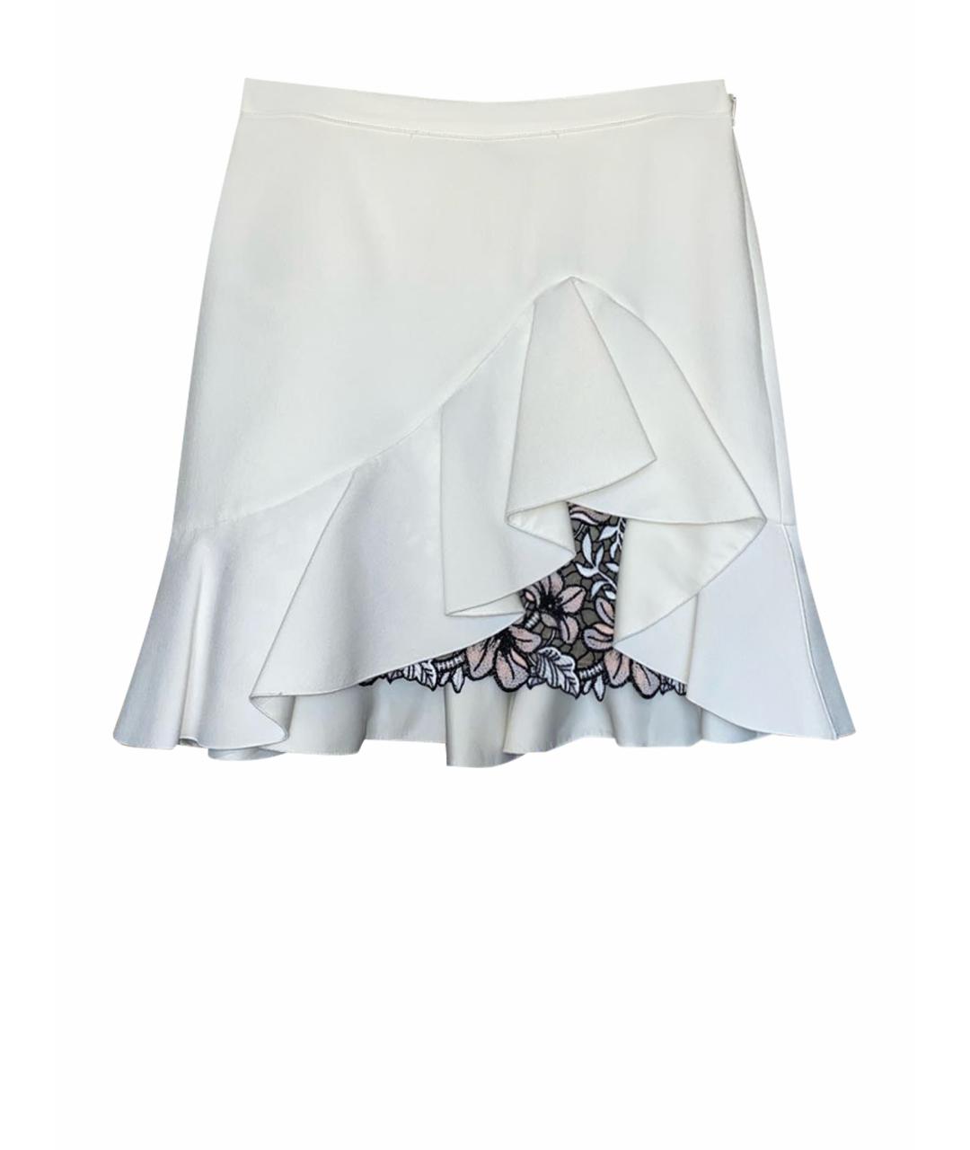 GIAMBATTISTA VALLI Белая хлопковая юбка миди, фото 1
