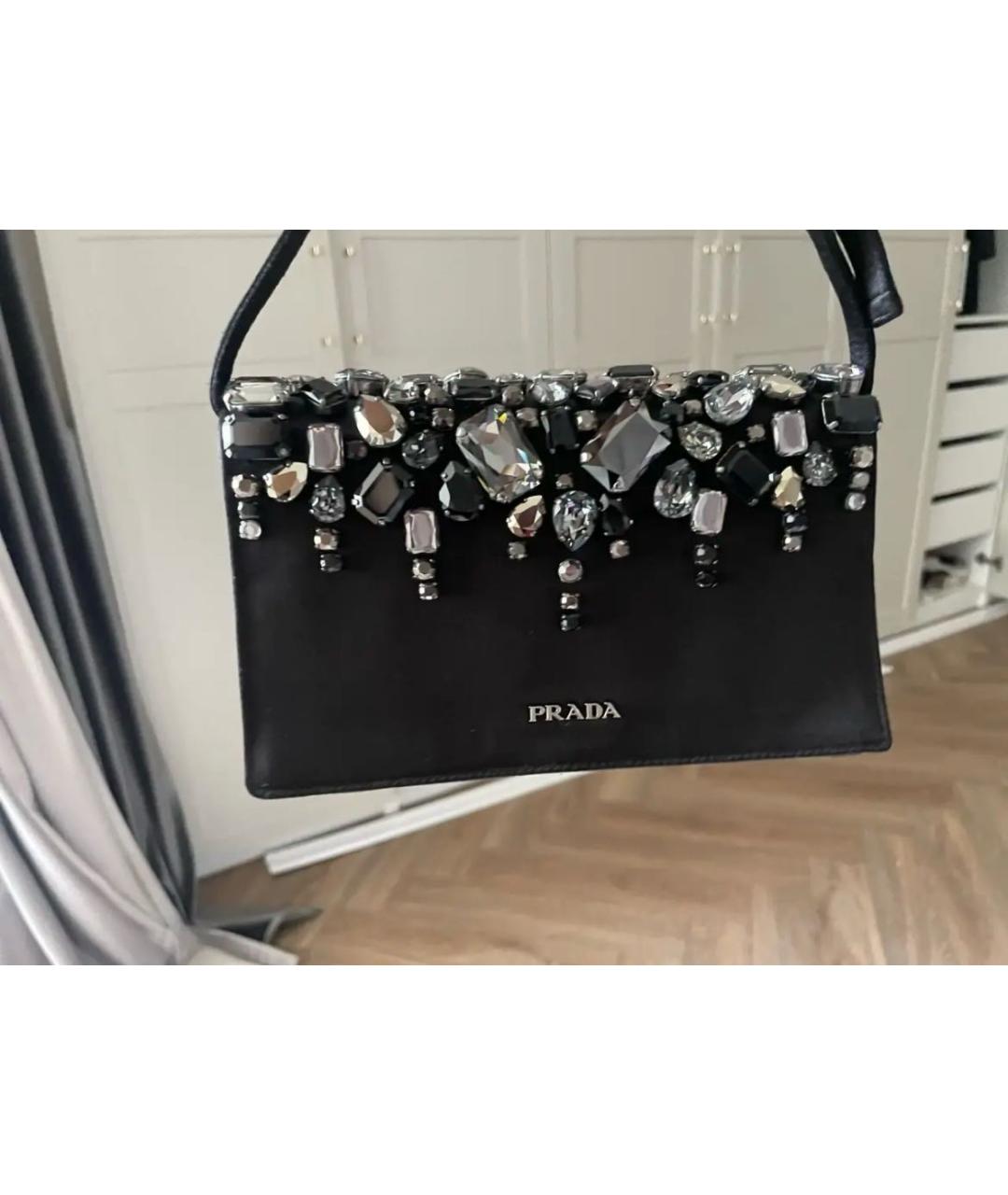 PRADA Черная сумка через плечо, фото 2