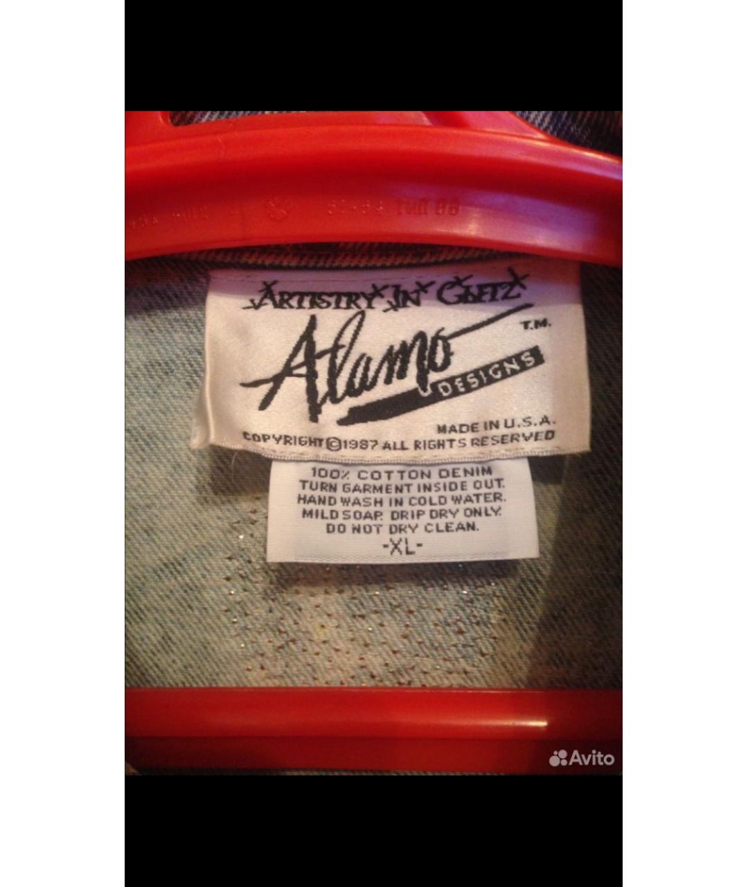 ARMANI JEANS Голубая деним куртка, фото 3